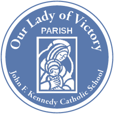 Our Lady of Victory Church and Parish logo